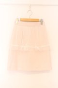 LODISPOTTO / チュールエプロンデザインスカート M ピンク O-26-04-05-058-LO-SK-OW-OS