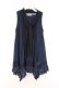 画像1: axes femme / ボウタイ裾イレギュラーチュニック M ネイビー O-26-04-05-060-AX-TO-OW-OS (1)