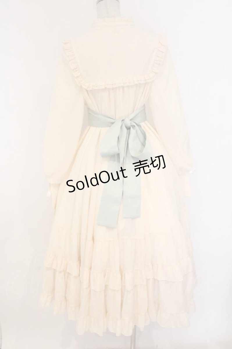 画像4: Little Dipper / Princess of Windsor長袖ワンピース  アイボリー（ラメ） O-26-04-05-006-LO-OP-OW-OS (4)