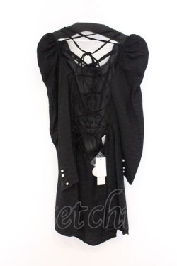 画像3: Ank Rouge / backスピンドルワンピース  クロ O-26-04-05-076-CA-OP-IG-OS