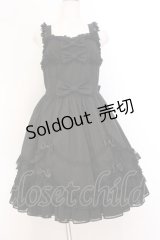 Angelic Pretty / メアリーロマンスDollジャンパースカート  クロ O-26-04-05-078-AP-OP-IG-OS