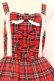 画像2: axes femme kawaii / タータンチェックジャンスカ M アカ O-26-04-05-081-AX-OP-OW-OS (2)