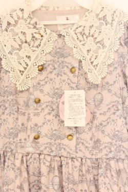 画像2: m petit by misako / TT*MSKトワルドOP トワルドジュイワンピース L ピンク O-26-04-05-089-LO-OP-IG-OS