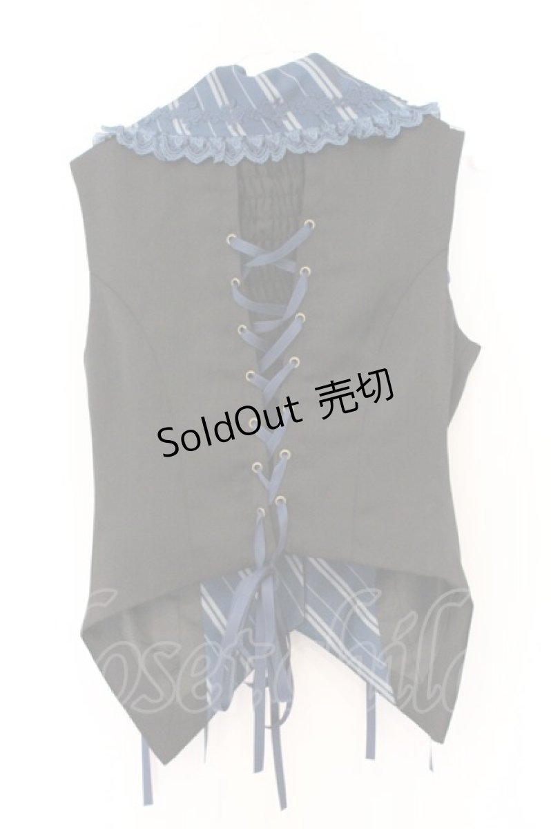 画像3: ATELIER PIERROT / Harry Potter Lace-Up Vest  レイブンクロー(青) O-26-04-05-090-EL-TO-IG-OS (3)
