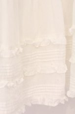 画像2: Franche Lippee / コットンタックスカート  シロ O-26-04-05-094-LO-SK-IG-OS (2)