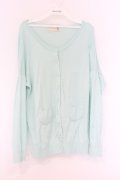 Franche Lippee / ねこポケットカーディガン  ミント O-26-04-05-102-LO-TO-IG-OS