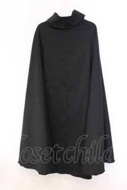 画像3: MARBLE / ボリュームタイ付きロングマント  ブラック O-26-04-05-105-GO-JA-IG-OS