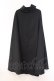 画像3: MARBLE / ボリュームタイ付きロングマント  ブラック O-26-04-05-105-GO-JA-IG-OS (3)