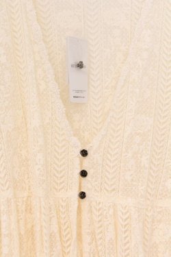 画像2: axes femme / 総レースガウン  アイボリー O-26-04-05-106-AX-TO-IG-OS