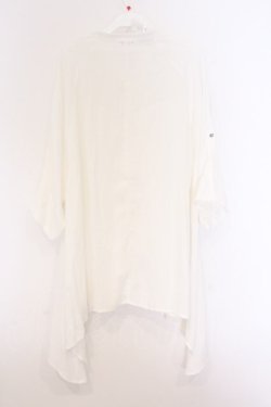 画像3: axes femme / イレヘムシャツチュニ  シロ O-26-04-05-108-AX-BL-IG-OS