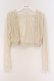 画像1: axes femme / レーシーボレロ  アイボリー O-26-04-05-021-AX-TO-IG-OS (1)