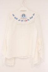 画像3: Amavel / Princess Afternoon tea Party ブラウス F シロ O-26-04-06-003-CA-OP-YM-OS (3)