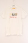 Fi.n.t / プリントTシャツ  シロ O-26-04-06-033-CA-TS-IG-OS