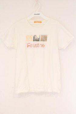 画像1: Fi.n.t / プリントTシャツ  シロ O-26-04-06-033-CA-TS-IG-OS