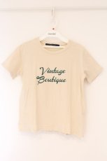 画像1: an another angelus / BoutiqueロゴT  ベージュ O-26-04-06-034-CA-TS-IG-OS (1)