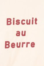 画像2: Fi.n.t / Biscuit au Beurre Tシャツ  アイボリー O-26-04-06-037-CA-TS-IG-OS (2)