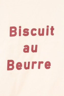 画像2: Fi.n.t / Biscuit au Beurre Tシャツ  アイボリー O-26-04-06-037-CA-TS-IG-OS