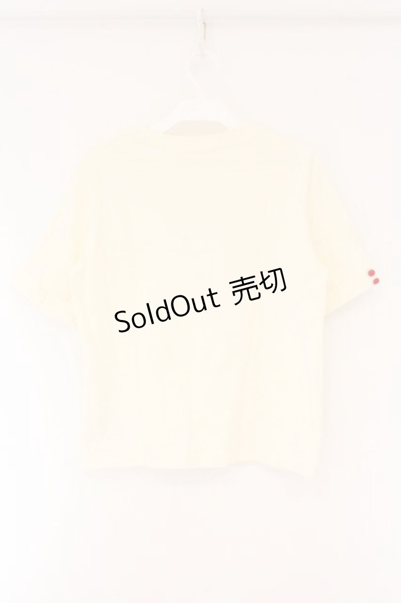 画像3: Fi.n.t / Biscuit au Beurre Tシャツ  アイボリー O-26-04-06-037-CA-TS-IG-OS (3)