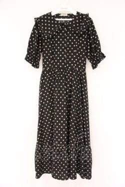 画像1: m petit by misako / ワンピース M クロ O-26-04-06-039-LO-OP-IG-OS