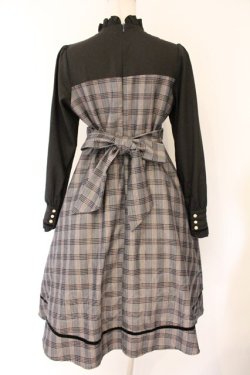 画像4: Amavel / 貴婦人ワンピース F グレーｘクロ O-26-04-06-044-CA-OP-YM-OS