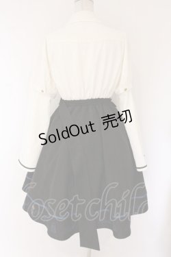 画像4: Amavel / Secret Antique Key　ワンピース F アイボリーｘクロ O-26-04-06-047-CA-OP-YM-OS