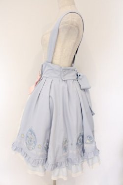 画像4: Amavel / Magical Cosmic Cosmetic フリルスカート F サックスｘシロ O-26-04-06-048-CA-SK-YM-OS