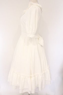 画像3: Amavel / Fluffy Frillロングワンピース F シロ O-26-04-06-050-CA-OP-YM-OS