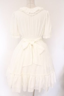 画像4: Amavel / Fluffy Frillロングワンピース F シロ O-26-04-06-050-CA-OP-YM-OS