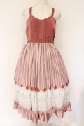 axes femme POETIQUE / ガトー・フレーズフリルワンピース M ピンク O-26-04-06-056-AX-OP-YM-OS
