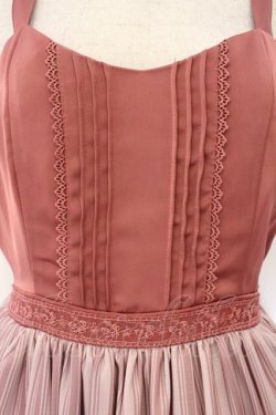 画像3: axes femme POETIQUE / ガトー・フレーズフリルワンピース M ピンク O-26-04-06-056-AX-OP-YM-OS