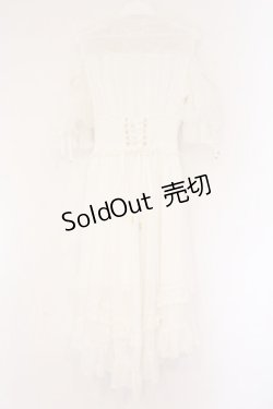 画像4: LIZ LISA / チュールボウタイフィッシュテールワンピース 0 シロ O-26-04-06-059-LO-OP-YM-OS