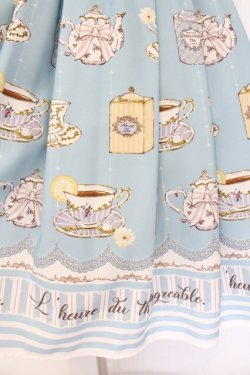 画像3: axes femme kawaii / ティータイムジャンスカ  サックス O-26-04-06-060-AX-OP-IG-OS