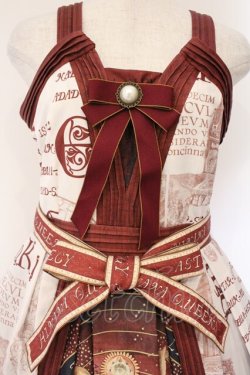 画像2: Hinana Queena / Prophecy of the Starジャンパースカート M ワイン O-26-04-06-062-LO-OP-IG-OS