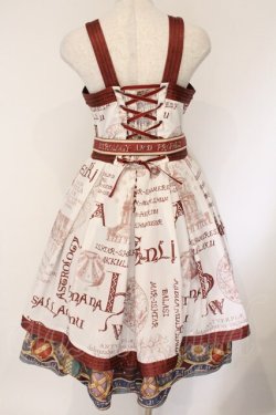 画像5: Hinana Queena / Prophecy of the Starジャンパースカート M ワイン O-26-04-06-062-LO-OP-IG-OS