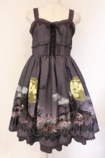 画像1: axes femme kawaii / トリックナイトワンピース  パープル O-26-04-06-063-AX-OP-IG-OS (1)