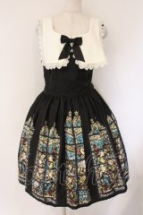 Innocent World / 天使達のステンドグラス聖歌隊ジャンパースカート L(92cm丈) クロ O-26-04-06-066-IW-OP-IG-OS