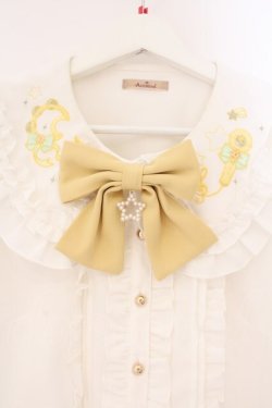 画像2: Amavel / Magical IDOL Dream ブラウス F シロｘイエロー O-26-04-06-007-CA-BL-YM-OS