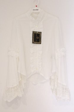 画像1: Royal Princess Alice / 紅鳳ブラウス【絢爛白狐】  シロ O-26-04-06-074-LO-BL-IG-OS