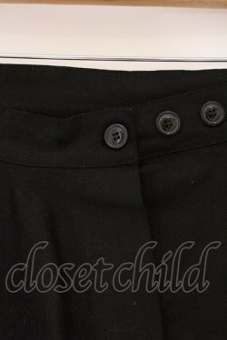 画像2: anko ROCK / 巻きスカート  ブラック O-26-04-06-079-PU-SK-IG-OS