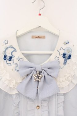 画像2: Amavel / Magical IDOL Dream ブラウス F シロｘブルー O-26-04-06-008-CA-BL-YM-OS