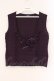 画像1: PINK HOUSE / フラワーモチーフアンダーバストニットベスト  パープル O-26-04-06-093-LO-TO-IG-OS (1)