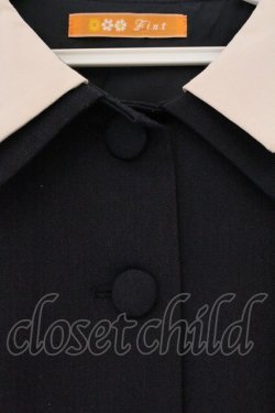 画像2: Fi.n.t / JULESワンピース  ネイビー×アイボリー O-26-04-06-099-CA-OP-IG-OS