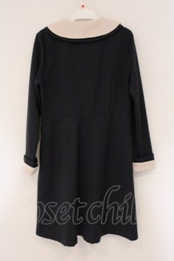 画像3: Fi.n.t / JULESワンピース  ネイビー×アイボリー O-26-04-06-099-CA-OP-IG-OS