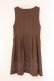 画像3: Fi.n.t / ビットフラップVネックジャンパースカート  ブラウン O-26-04-06-101-CA-OP-IG-OS (3)