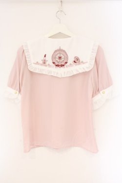 画像3: Amavel / Magical Cosmic Cosmetic 半袖ブラウス F ピンク O-26-04-06-009-CA-BL-YM-OS