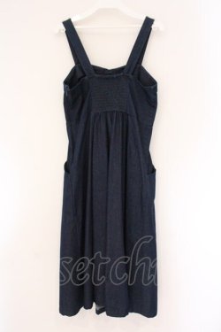 画像3: an another angelus / フロント釦デニムフレアーワンピース  インディゴ O-26-04-06-106-CA-OP-IG-OS