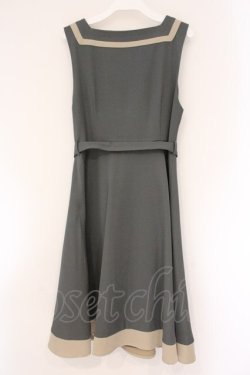 画像3: Fi.n.t / プレゼントリボンバイカラージャンパースカート  グレー×ベージュ O-26-04-06-108-CA-OP-IG-OS