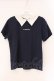 画像1: Fi.n.t / 襟付きプリントTシャツ  ネイビー×オフシロ O-26-04-06-109-CA-TO-IG-OS (1)