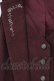 画像2: axes femme / バックタックロングベスト  ワイン O-26-04-06-114-AX-JA-IG-OS (2)