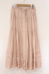 PINK HOUSE / ローンティアードスカート  ピンク O-26-04-06-115-LO-SK-IG-OS